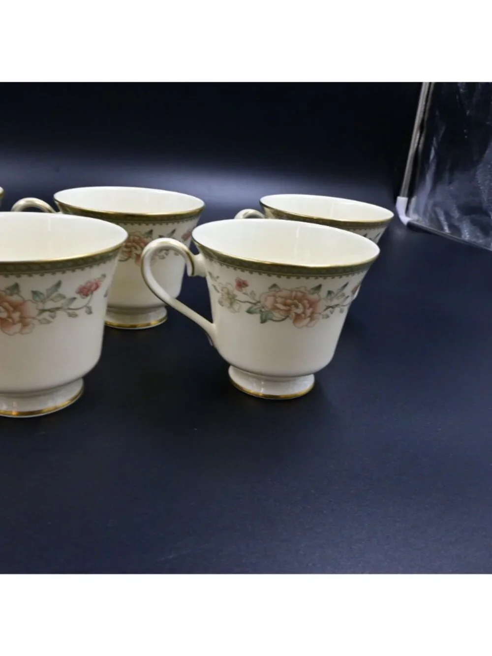 Royal Doulton Minton Jasmine Teacup Bundle Of 8